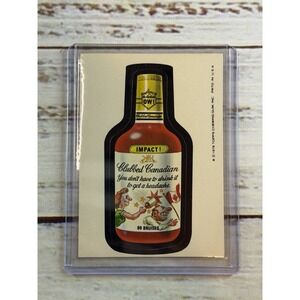 1976 Topps Wacky Packages 16th Series Clubbed Canadian